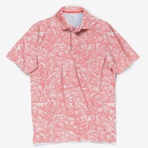 Scales Gear Banaza Polo in Coral Orange | SMALL NWT